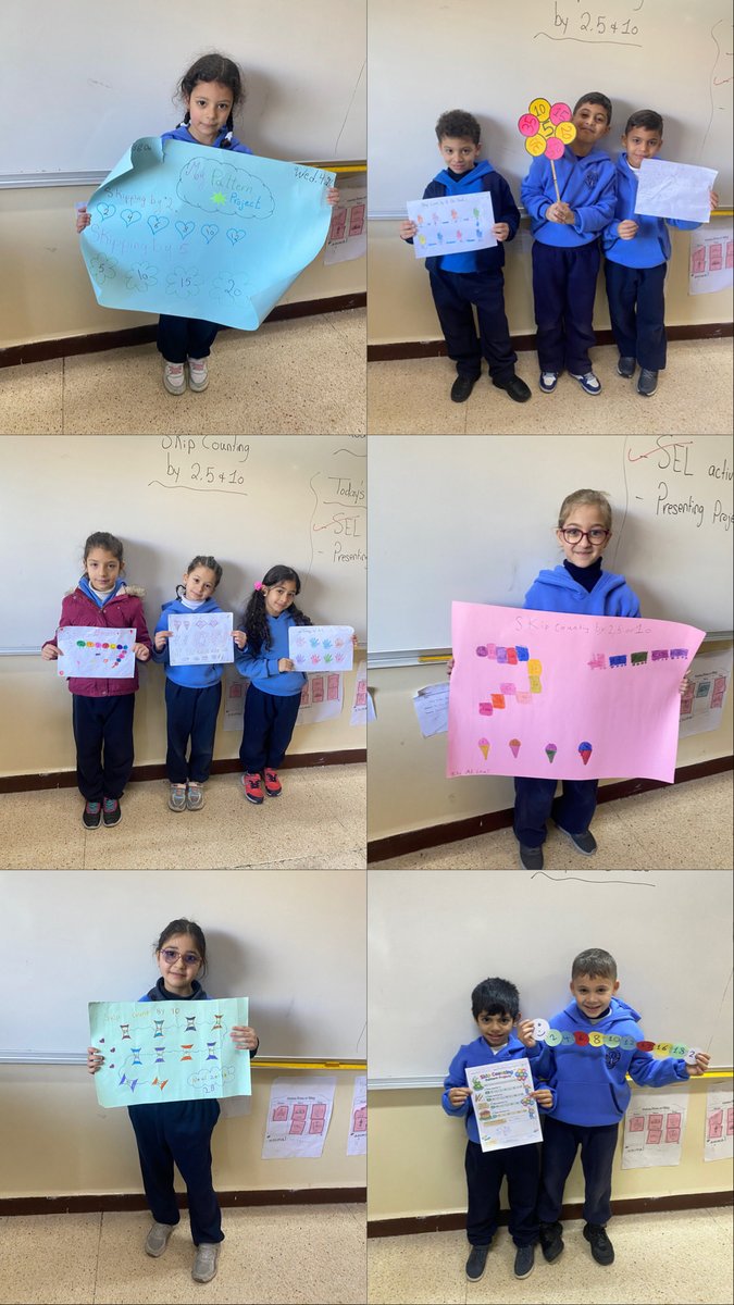 YGhobon's tweet photo. Grade 2 learners amazed us with their creative projects on skip counting by 2, 5, and 10! ππ’β¨So much creativity, teamwork, and number confidence on display.
#Grade2Learners #SkipCounting #MathIsFun #CreativeLearning
@FawziehHn @MakAishaSchool https://t.co/NjYTphxanM