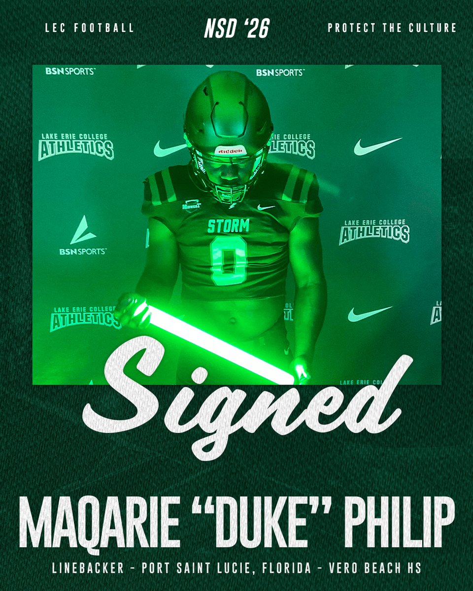 Lake Erie Storm Football tweet media