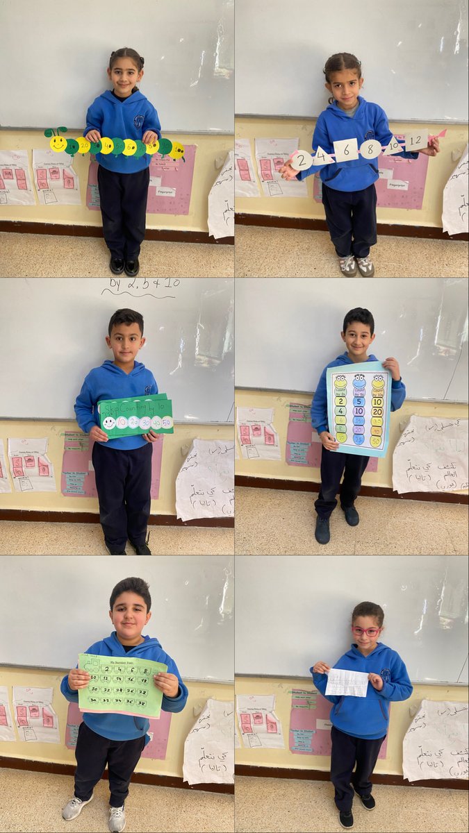 YGhobon's tweet photo. Grade 2 learners proudly presented creative projects while mastering skip counting by 2, 5, and 10! ๐ขโจโจLearning math through fun, color, and creativity.
#Grade2Learners #SkipCountingBy2 #SkipCountingBy5 #SkipCountingBy10 #MathFun
@FawziehHn @MakAishaSchool https://t.co/FiF61ctpb9