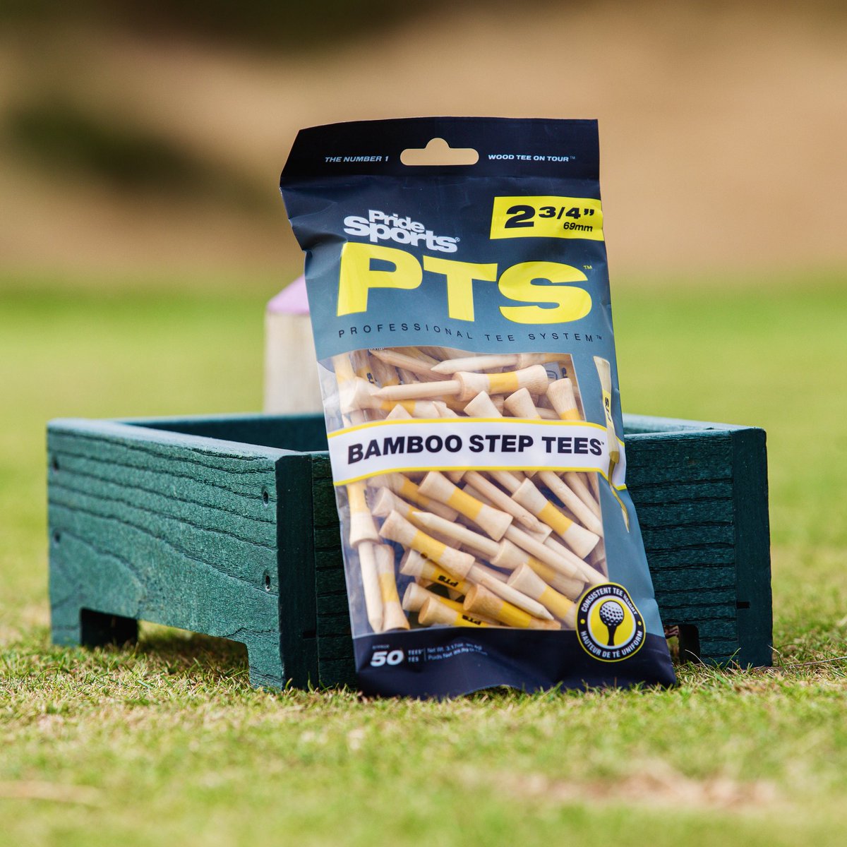 Rooted in sustainability, built for performance. 🌱🚀Our PTS Bamboo Step Tees prove you don’t have to choose between playing better and doing better. Tee it high, tee it green.

#teeityourway #bamboogolftees #sustainablegolf #ecofriendly #golfgear