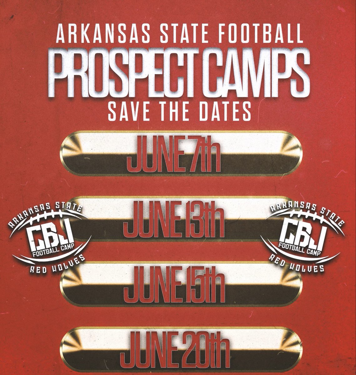 I’m so grateful &amp; thankful for the camp invites🙏🏾 <a href="/CoachHickerson/">Adam Hickerson</a> <a href="/ArkansasState/">Arkansas State</a> <a href="/FBCapitolOfNC/">Reidsville Football</a> #AGTG