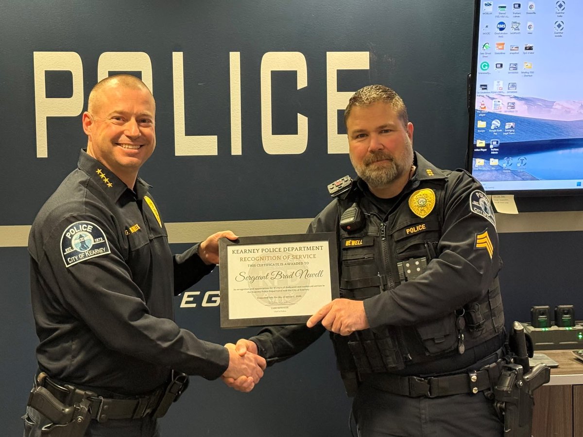 Kearney Police Dept tweet media