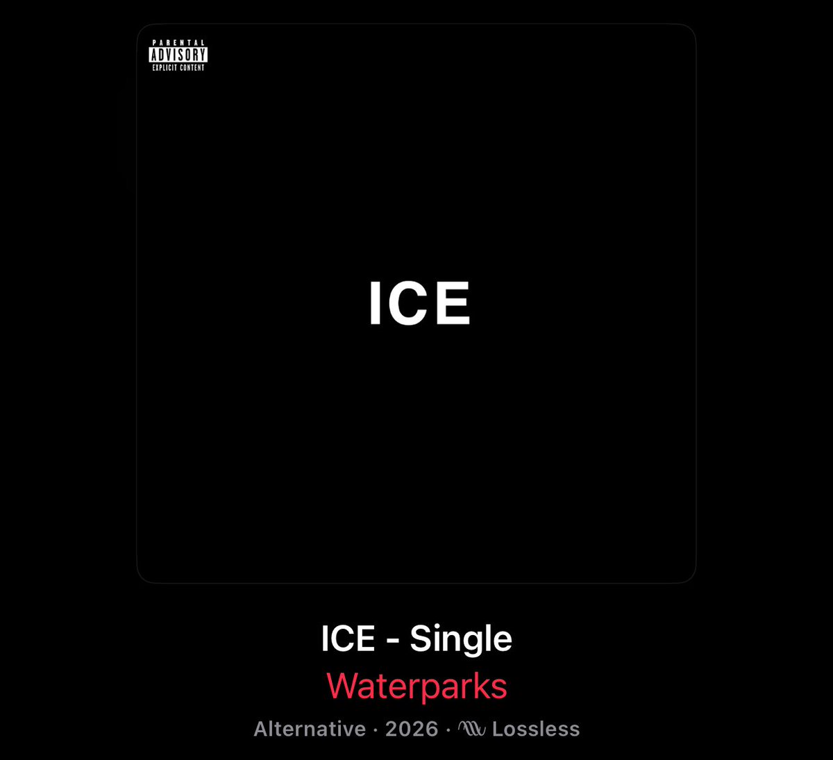 ICE is now available on Apple Music &amp; iTunes!

APPLE: music.apple.com/us/album/ice/1…
ITUNES: music.apple.com/us/album/ice-s…