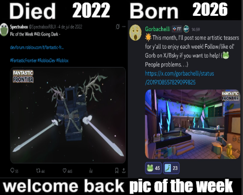 Fantastic Frontier Cursed Media tweet media