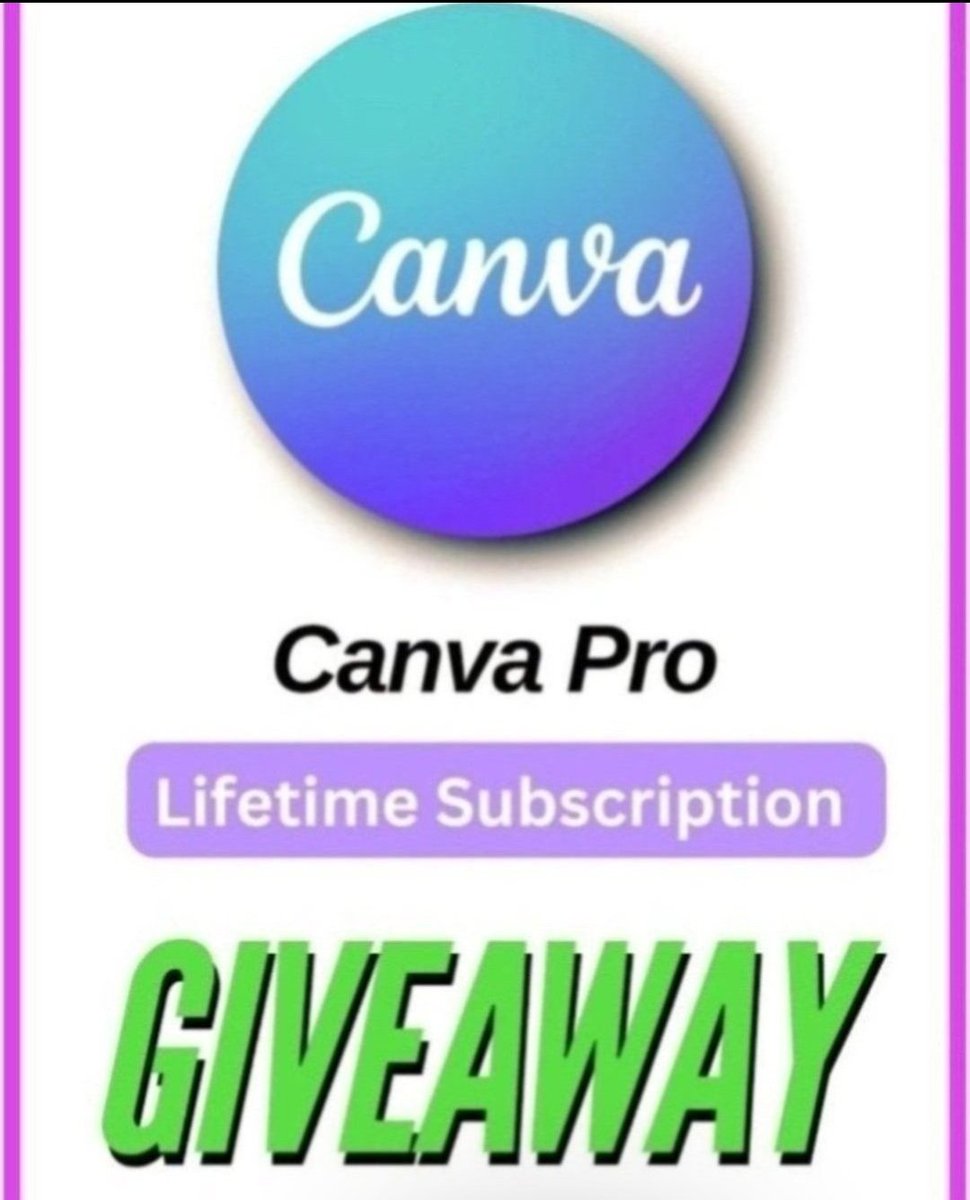 Want Canva Pro for FREE Lifetime Access? 

 No tricks. Just follow these 3 simple steps:
1. Like this post 
2. Comment "Canva" 
3. Repost

Follow me <a href="/AnishJaitwar/">Anish Jaitwar</a>

I'll DM you the access  (No follow no DM)
Let's make your designs stand out with Canva Pro

Only for 72hr