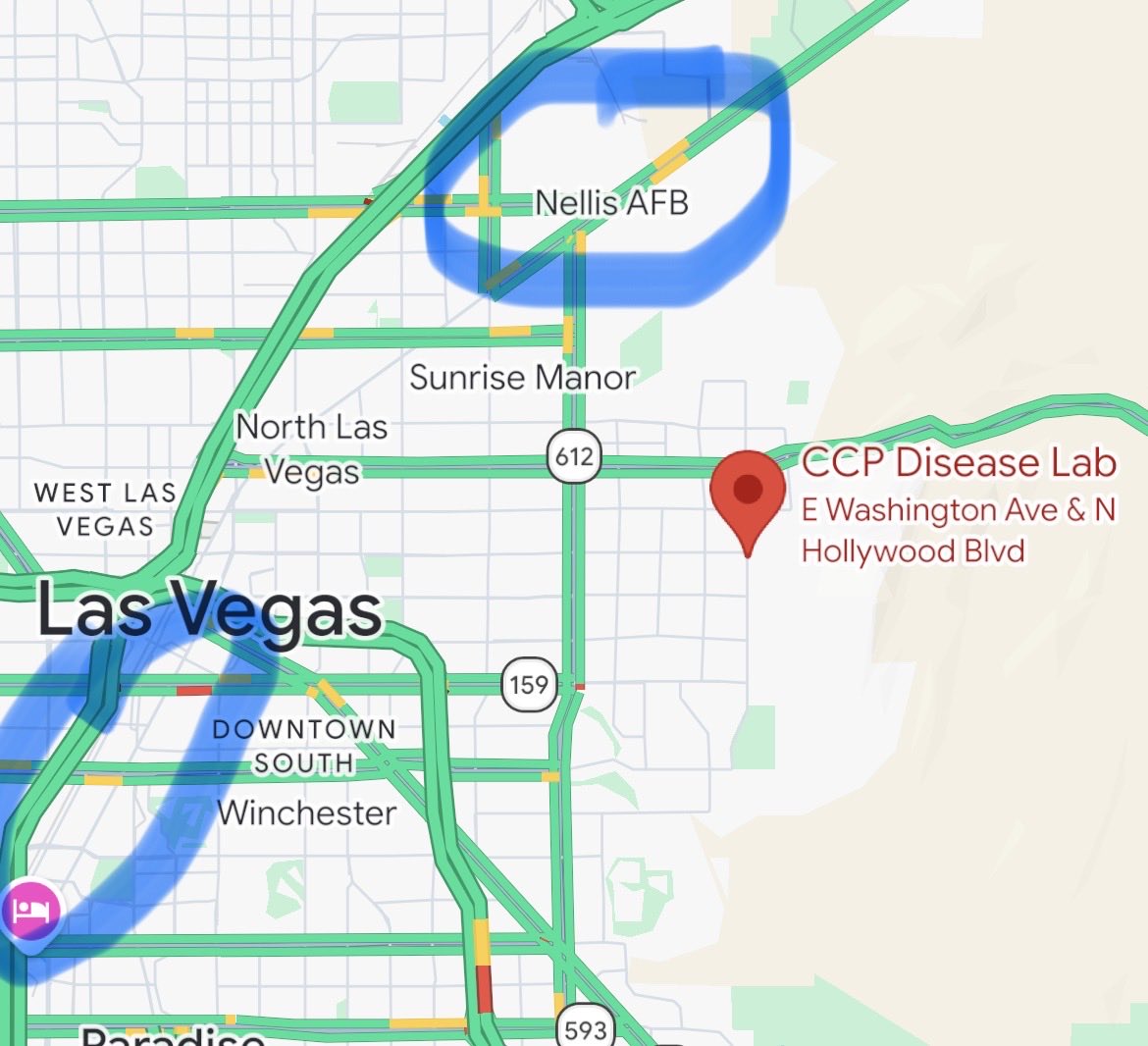 The Airbnb attached to the CCP disease lab isn’t incidental, it’s the point.

How do you cripple an Air Force base &amp; catalyze a nationwide outbreak in one stroke?

You seed diseases into Vegas tourists around Nellis AFB.

Hybrid war with CCP characteristics.