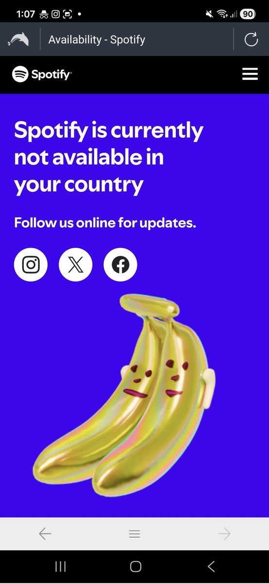 SaintZzJ's tweet photo. @Nayru_Black @SpotifyMexico A MI TAMBIEN ME SALE ESTE PROBLEMA DEBEN ARREGLARLO ESTO YA GLOBAL EN LAS CUENTAS SPOTIFY. SOLUCION LO MAS BREVE https://t.co/oVtTDgXzgG