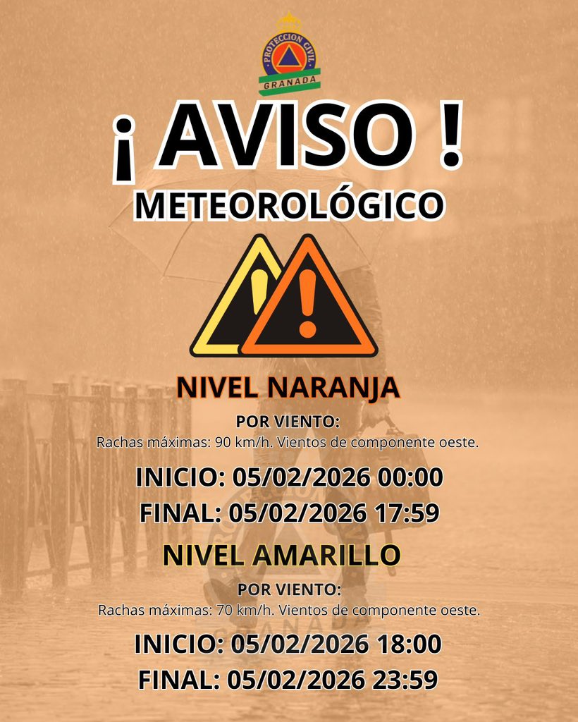 Protección Civil Granada tweet media