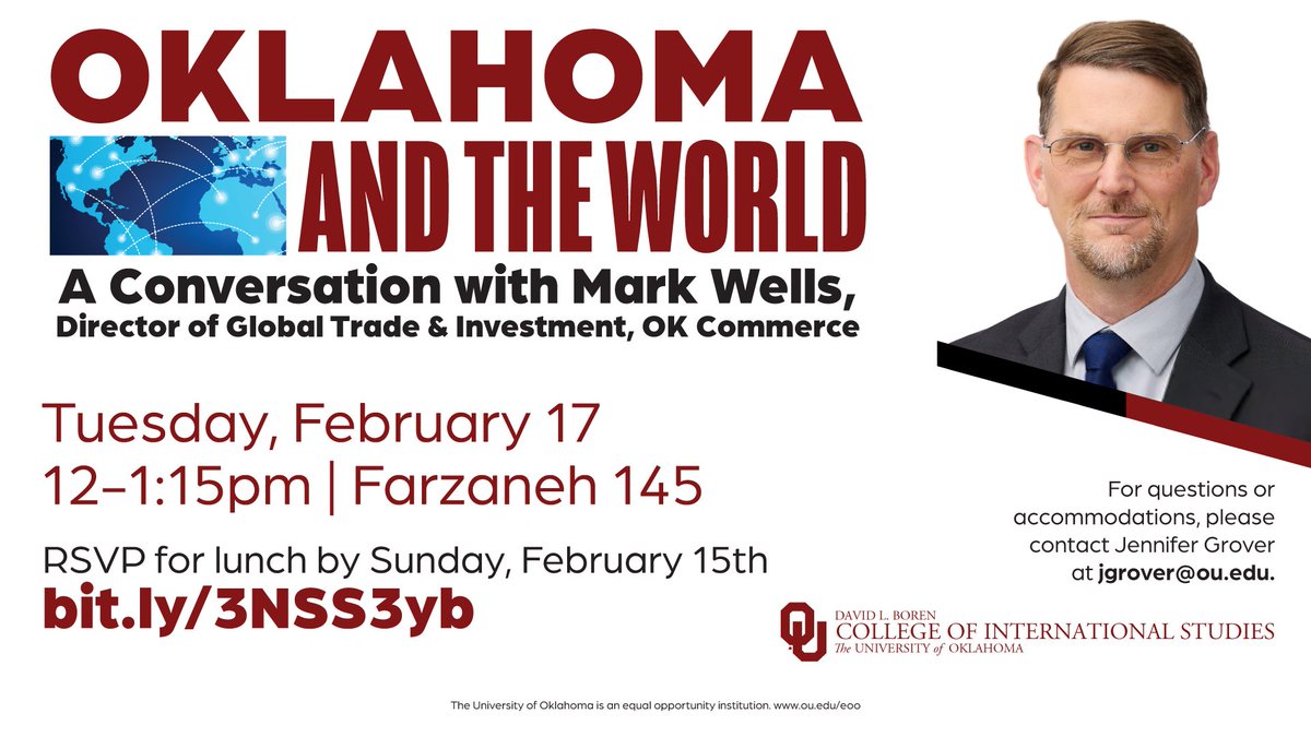 OU College of International Studies tweet media