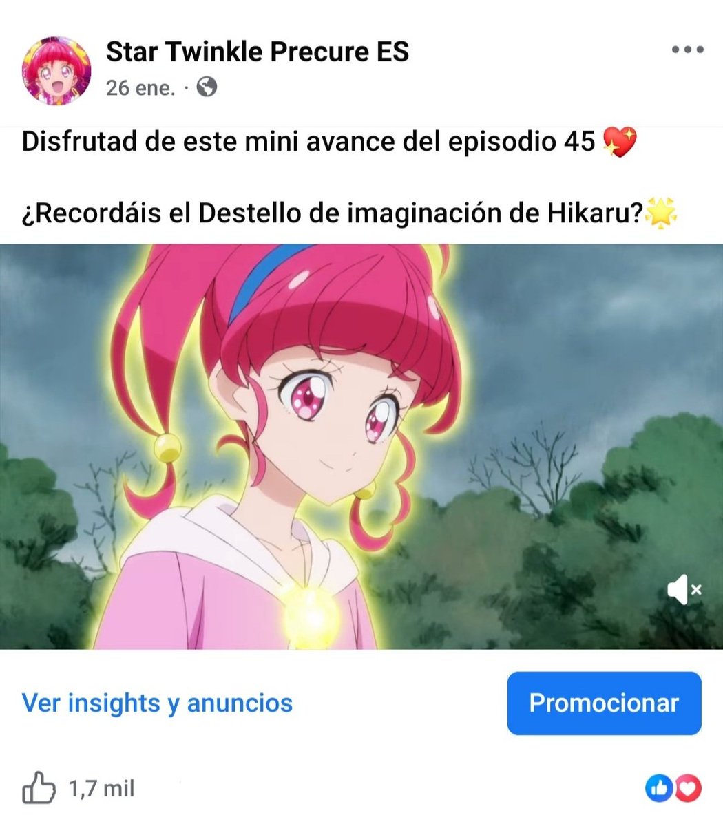 Pero ¿Qué ha pasado con los me gustas en Facebook? 😱

¡Un avance súper cortito y os ha encantado!😂

Muchas gracias por el apoyo!💞