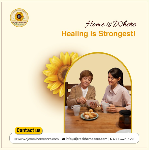 DJC_RockHomCare's tweet photo. DJC Rock Home Care supports seniors after discharge with in-home recovery assistance focused on comfort, safety, and confidence at home. Reach out to us today!

📞 480-442-7365
✉️ info@djcrockhomecare.com
🌐 https://t.co/ExrtR4Q49F

#DJCRockHomeCare #RecoveryAtHomeAZ https://t.co/xyZBsljQP9