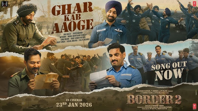 So today I watched #Border2 's full Song Ghar kab aaoge which has some important information which can be considered as spoiler. Movie released just 10 days ago and doing terrible in second weekend itself. Do they know that Movie will not work anymore. I mean what was the reason