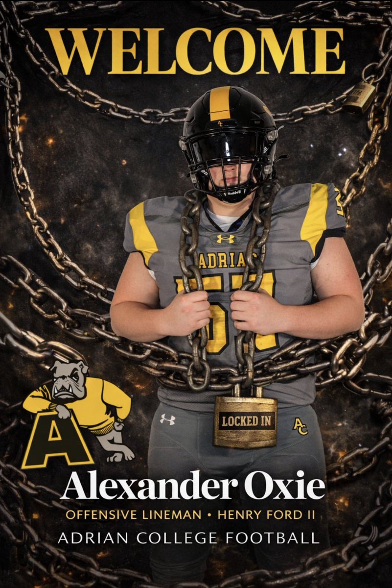 Alexander Oxie 2026 DL/OL tweet media