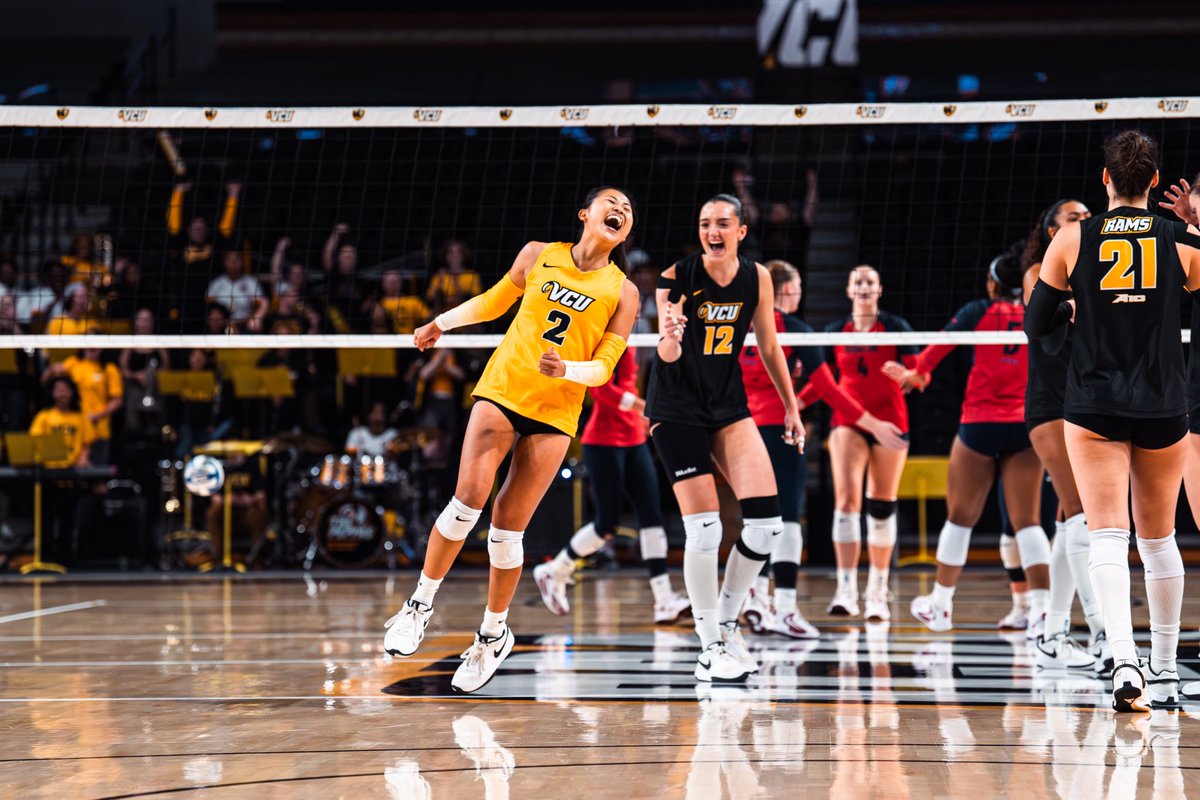 VCUvolleyball's tweet photo. Today on National Girls and Women in Sports Day, we celebrate the accomplishments of the female athletes who have inspired us and look ahead to the paths we can pave for the next generation!

#ngwsd #LetsGoVCU https://t.co/calmHR7dOD