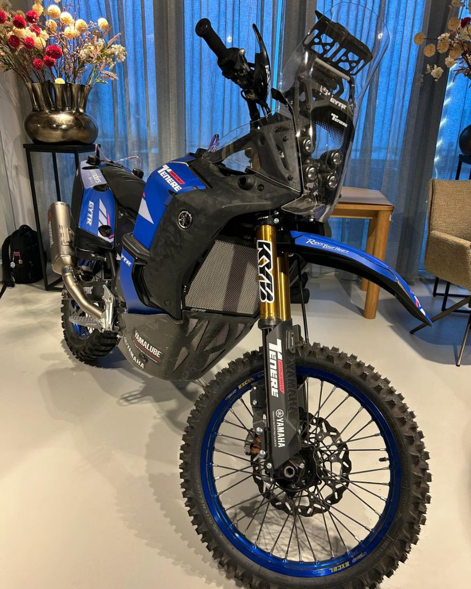 The Ténéré 700 looks good specced up in rally race trim 👌 
 
Check out your own accessory options on the Yamaha website, or call our expert team for advice on 01603627786 
 
#TinklersMotorcycles #Tenere700 #YamahaUK #YamahaAccessories