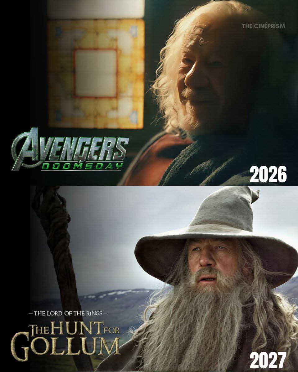 The legendary Sir Ian Mckellen is set to reprise his two most iconic roles.