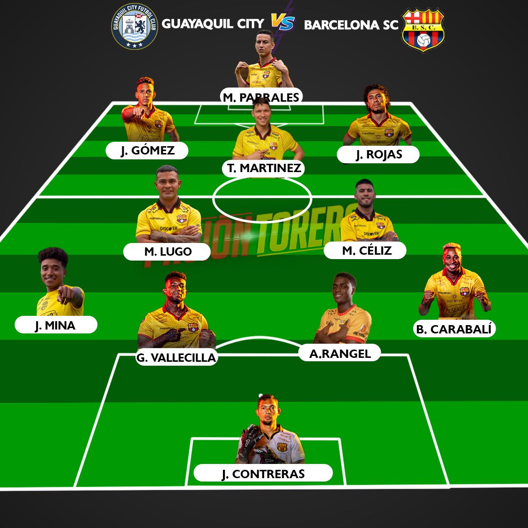 POR LA REVANCHA EN SAMANES😎

César Farías habría definido el 11 titular para enfrentar esta noche a Guayaquil City 🏟️ 

¿Te gusta la alineación o harías algún cambio?🧐

Opina
⬇️⬇️⬇️⬇️⬇️⬇️