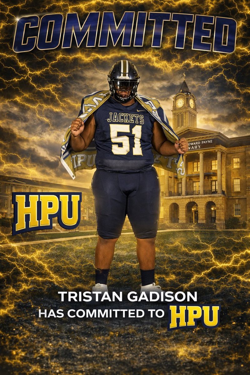 GadisonTristian's tweet photo. 100%Committed!!! 
@CoachEastmanHPU @CoachDouglasIII @CoachGipson11 @HPUFootball @ExplosiveHTX @YoungBanks219 @frontline_elite @Corvinjohnson @jason_lewis_62 @Coachwritt @CoachRT1988 https://t.co/MmAkznwW5T
