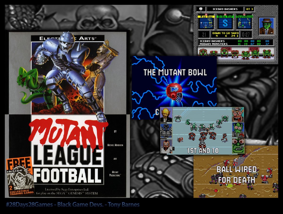 Hey Tony Barnes, word on the street is you made a game or two?  Indeed, I have. Let's pick 28 of them and post one per day, shall we? #gamedesign  #retrogames  #gamedevelopment  #BlackHistoryMonth