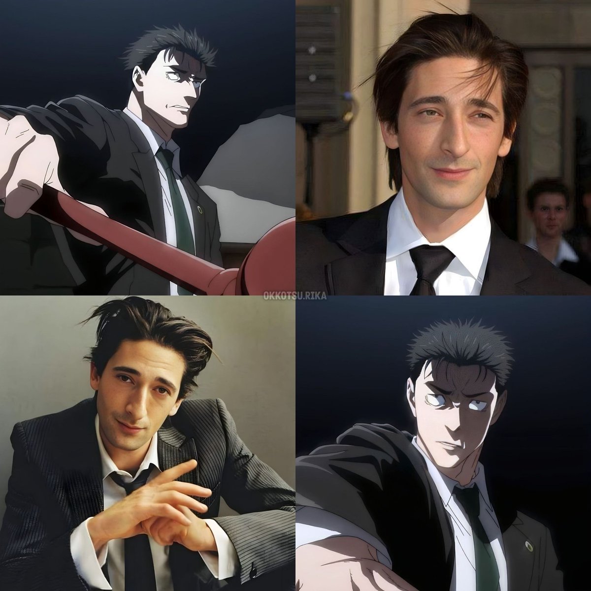 anime_shots's tweet image. Adrien Brody as Hiromi Higuruma &amp;gt;&amp;gt;&amp;gt;