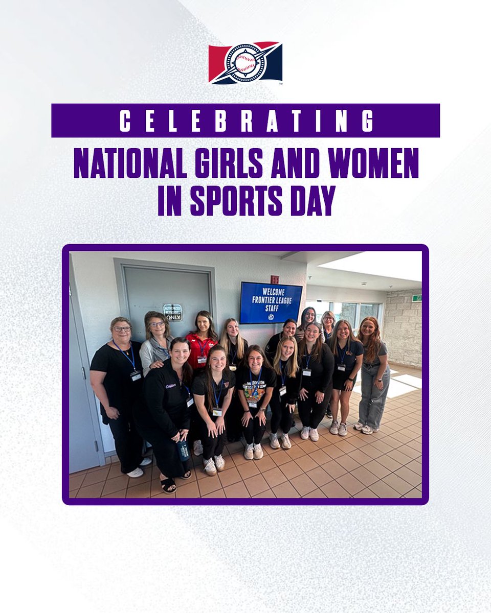 FLProBaseball's tweet photo. Celebrating the amazing girls and women who make the Frontier League stronger every day💖 https://t.co/IQkpXsD6iN
