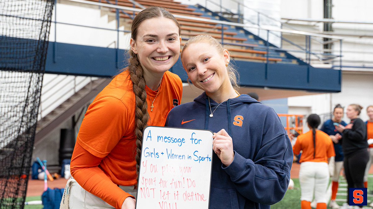Syracuse Softball tweet media