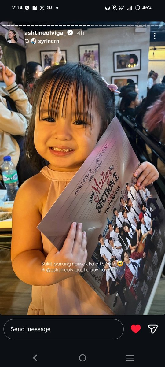 jungkookwife615's tweet photo. Ashtine IG story โค Cutie ni Baby Yona namiss ka nya Ash
ASHDRES TAMANG PANAHON
ASHDRES TAMANG PANAHON
#ASHTINEatThanksGiving
#ANDRESonFastTalk https://t.co/PrrA47MPZj