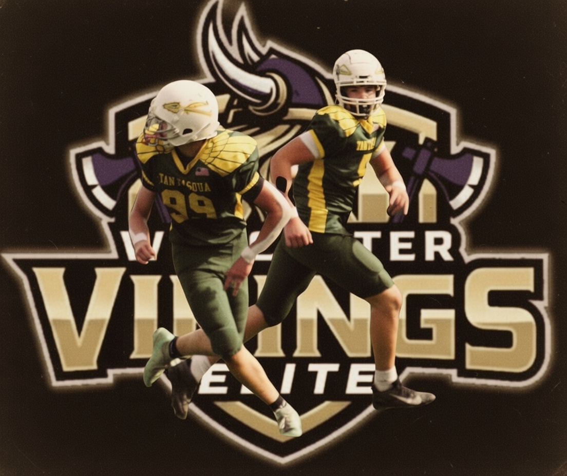 jwreynolds2030's tweet photo. Excited to share that @CStanger2030 and I are on a mission to conquer @NEYTFootBall with the Worcester Vikings! Let's Go!!!

@D2Football @d3football @RecruitsNE @HSFBRecruitRprt @2026BONECAMP https://t.co/NtUoYLgxeJ