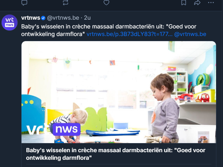 Eva_DK_'s tweet image. Zeg @vrtnws, hoe zit het met het massaal uitwisselen van #sarscov2 onder kinderen?

Blijven jullie medisch onderbouwde studies negeren?
Blijkbaar wel &amp;amp; ik vind dit zeer schadelijk dat de openbare omroep pertinent weigert om bevolking objectief in te lichten
Stop de #covidcensuur