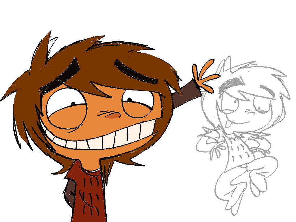 SgtSnuggums's tweet image. I made a really shitty and lazy human peri design I literally just traced over a pic of him #spliced