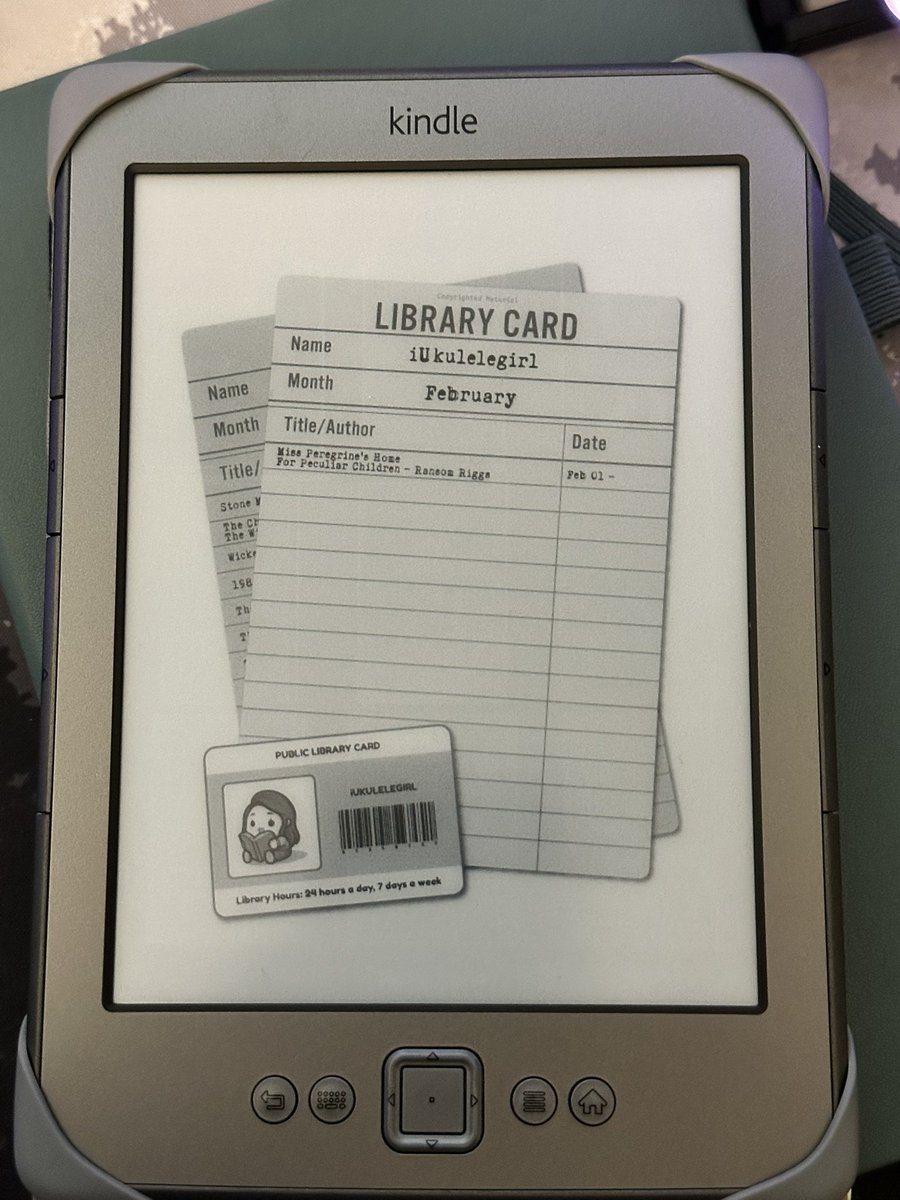 This one lists all your completed/in-progress reads ☺️