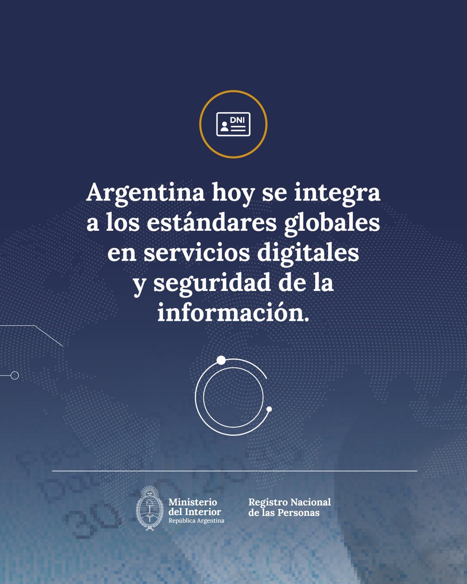renaper_ar's tweet image. 🇦🇷Nuevo DNI Electrónico, diseñado con los estándares de seguridad más altos del mundo. No es solo una tarjeta, es tu identidad adaptada a la era digital.

🔐Seguro
🪪Tecnológico
♻️Accesible

✍️Su renovación NO es obligatoria, tu DNI sera valido hasta su fecha de vencimiento.