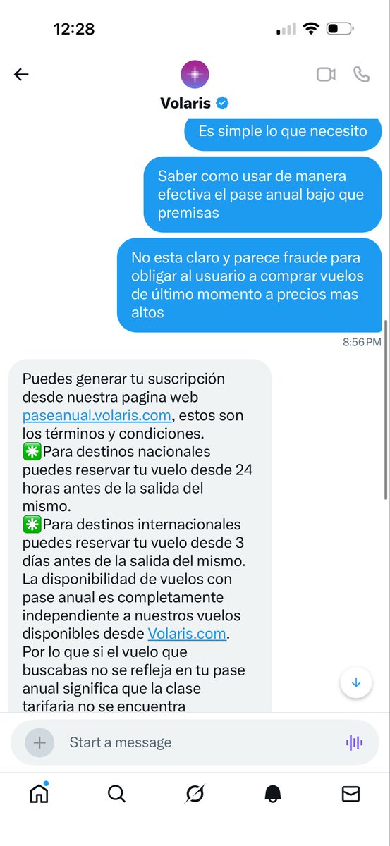 ctrejo_78's tweet photo. @flyvolaris Parte de nuestra conversación en circulos https://t.co/aHbQwUTSL2