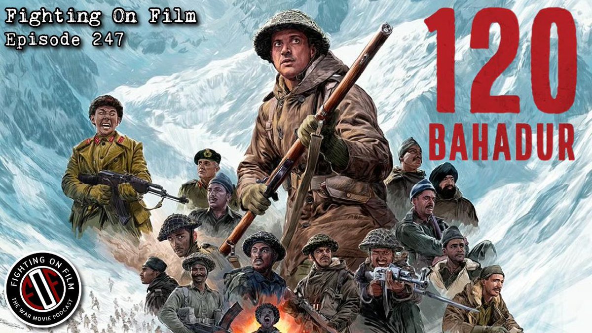 📢NEW EPISODE!📢

We're back! After an unanticipated week away we return with a modern Indian war movie recounting a heroic last stand of 1962 Sino-Indian War - '120' Bahadur'! 

Find it wherever you get your #podcasts OR in the link below!