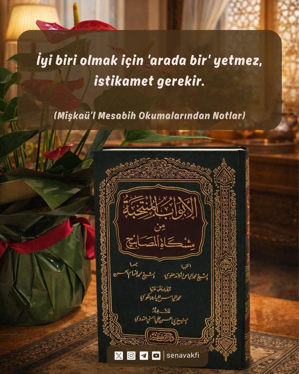 Mümin, iyilik yapa yapa sonunda iyi biri olur. İyilik, devamlılık ister.