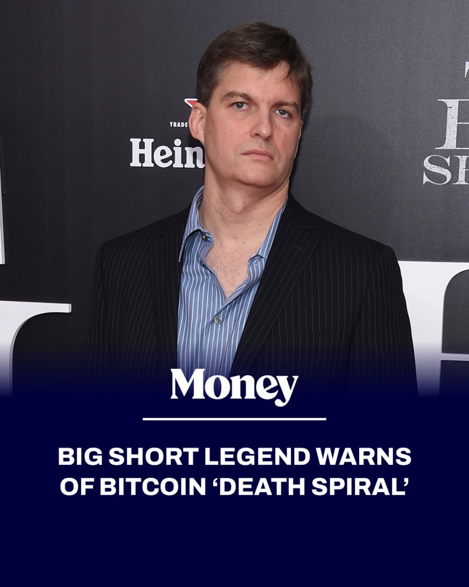 Michael Burry, the investor who rose to fame shorting the housing market before 2008, warned that Bitcoin’s 40% slide since October risked turning into a “death spiral” that could hammer balance sheets. In a Substack post, he argued Bitcoin had behaved like a speculative token