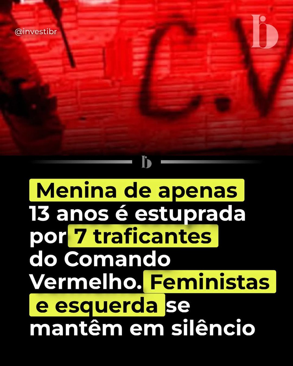 Uma adolescente de apenas 13 anos foi vítima de estupro e espancamento por sete traficantes do Comando Vermelho, em São João de Meriti. O motivo da brutalidade: a jovem frequentou um baile em território dominado pela facção rival, o TCP. 

Este episódio trágico escancara a
