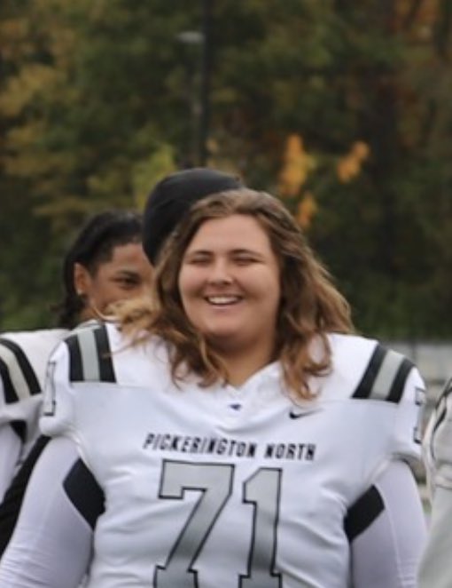 pnfootball's tweet photo. Happy National Women in Sports Day!

• Kathy James— Assistant Coach
• Madison Dozer— Player
• Alexis Britford &amp; Katie Trimmer—Athletic Trainers
• Christina Grice— Academic Liaison 
• Elina Stefanitsis &amp; Jaelyn Boykin—Managers

Thank you for everything you do for Pick North🏈 https://t.co/hfbWzJizTa