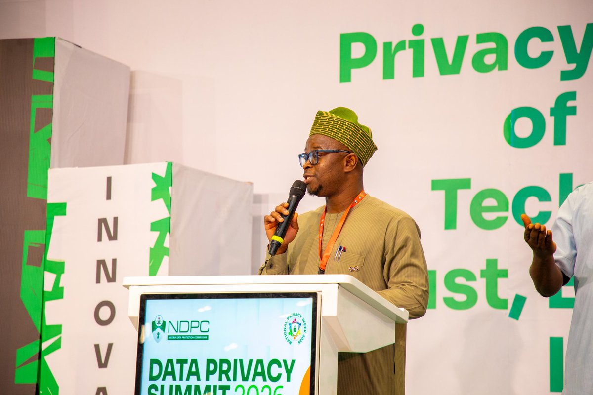 Galaxybackbone's tweet photo. Galaxy Backbone reaffirmed its commitment to trust, security, and responsible digital transformation at the 2026 National Data Privacy Summit hosted by the Nigerian Data Protection Commission (NDPC), where the organization also exhibited its solutions.

In a goodwill message, the MD/CEO described trust as the foundation of Nigeria’s digital future, noting that every fibre network, data centre, and cloud service delivered by GBB is built on security, integrity, and confidentiality.

Galaxy Backbone commended the NDPC for advancing critical privacy conversations and reaffirmed its partnership in building a secure digital ecosystem where citizens can engage with technology confidently, knowing their data is protected.

@IbrahimAdeyanju @Galaxybackbone @ndpcngr @FMCIDENigeria