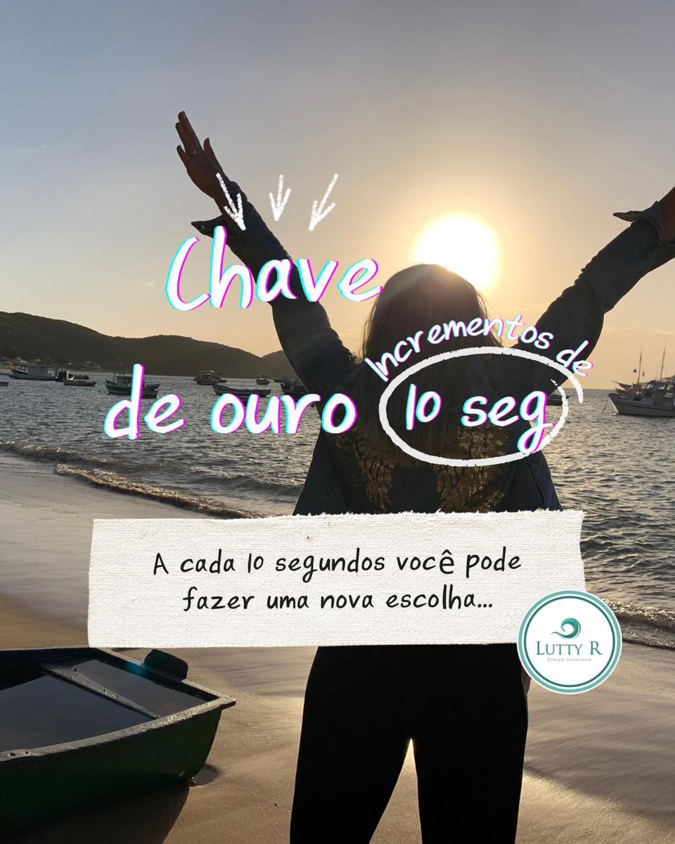 luttyr's tweet photo. A cada 10 segundos, você tem uma nova escolha.

Não é sobre esforço.
É sobre consciência.

A cada 10 segundos, você pode
permanecer no automático
ou escolher algo diferente.

Quando você escolhe, a energia se move.
Quando a energia se move, os resultados seguem.
Nada é fixo. https://t.co/UPvkqemXKg