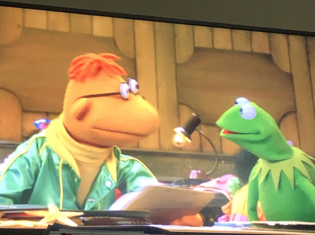 Henry2142's tweet photo. There is a lot of bad juju going on now, so I will gladly tout any collective breath of fresh air & #themuppetsshow is just that. Excellent grownup writing & welcome performances by all. It is joyous & we definitely need & want more @DisneyPlus (Disney+, do not screw this up). https://t.co/RPIfMJlQS4