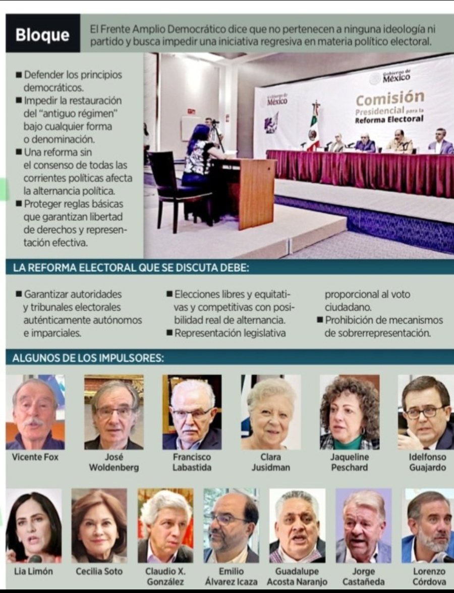 cesargutipri's tweet image. El Frente Amplio Democrático es la máxima incongruencia: Vicente Fox, Margarita Zavala, Lorenzo Córdova, Guadalupe Acosta Naranjo y otros parásitos del erario público, siempre beneficiados por las leyes electorales que hoy critican. Vividores sin mérito, opositores grises y…