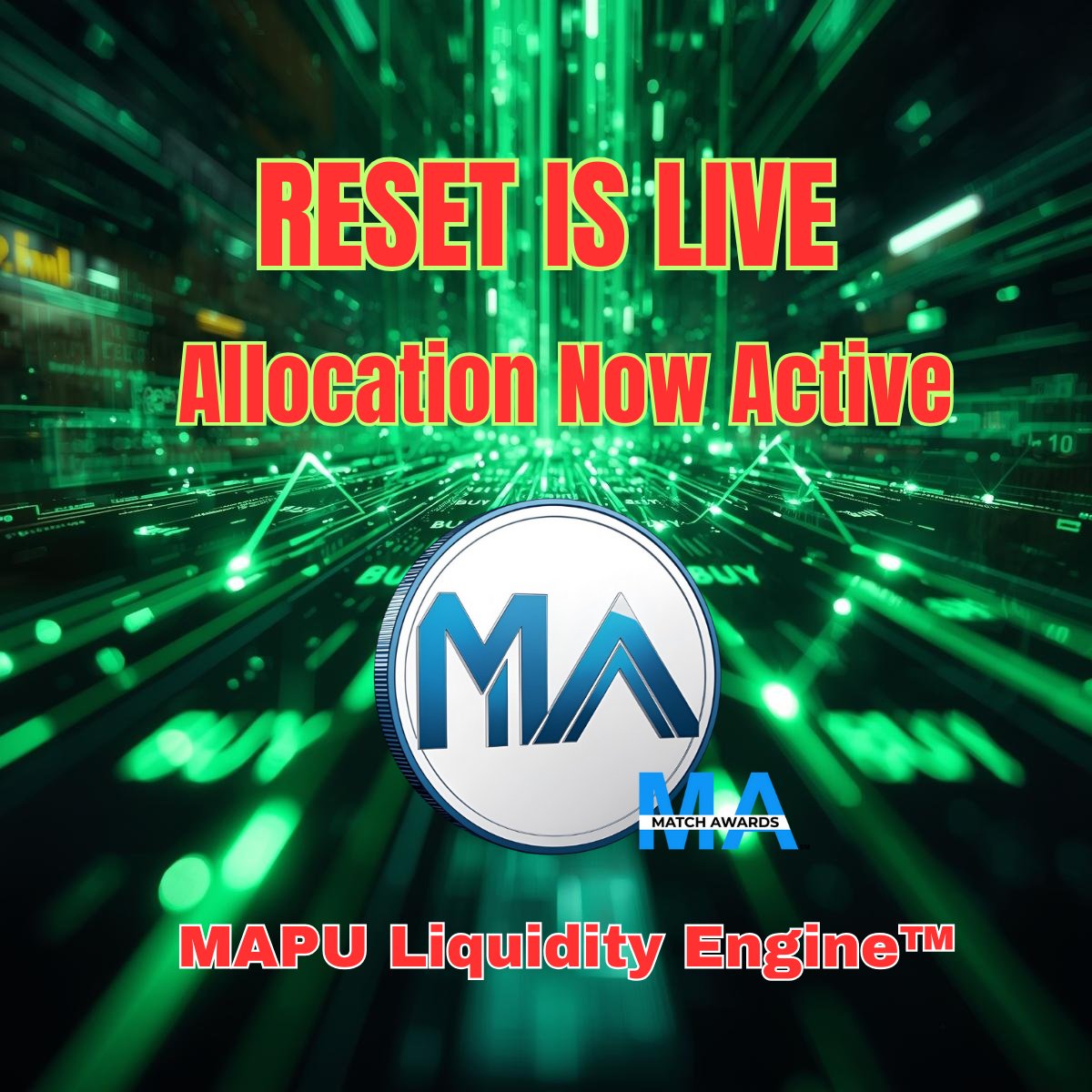 AITWebHosting's tweet photo. 🚨 LIVE NOW: $MAPU Daily Reset

243-token allocation is open
Liquidity Engine™ processing buys

💎 6% discount
🎁 Buy 10 → Get FREE

👉 https://t.co/fiB5soNbWI

#MAPU #MatchAwards #CryptoSale #Sniping #Web3 https://t.co/CsIao8zMH6