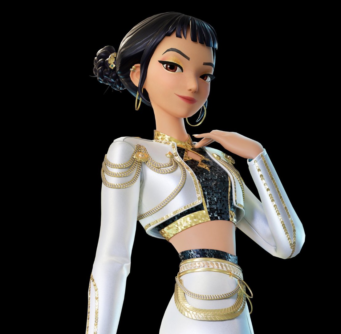 HYPEX's tweet image. FIRST LOOK AT ZOEY's NEW SKIN (GOLDEN)

[VIA @HappyHappyGalTV]