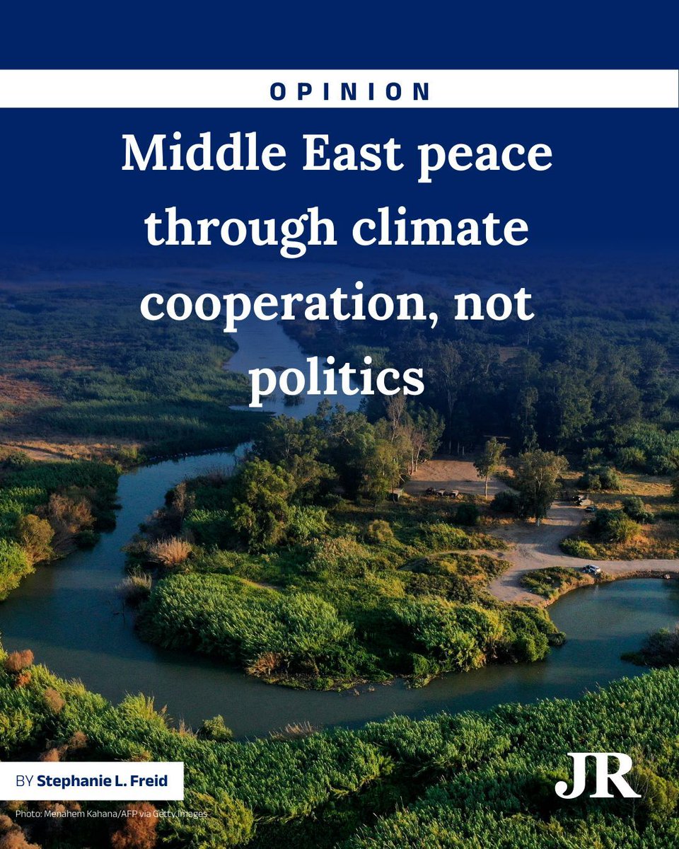 Environmentalists propose Jordan selling renewables to Israel/Gaza and Gaza desalination providing water to Jordan, modeled on 1951 coal-steel treaty, though Jordan froze the energy-water deal in 2023 

jpost.com/jerusalem-repo…