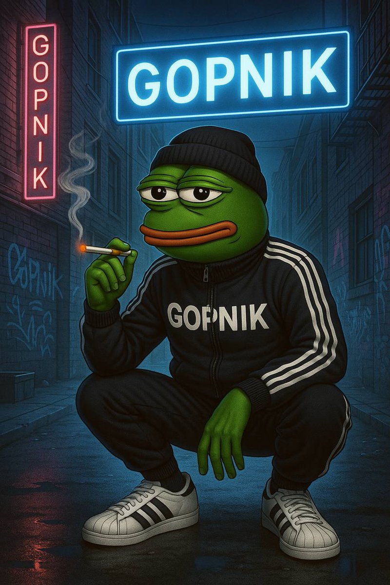 Markets are down, timelines are quiet — but $Gopnik's don’t disappear, we observe.
Low squat, steady hands, stacking while others sleep.
When the noise comes back, remember who never left <a href="/GopnikXRPL/">Gopnik Xrpl</a> 
firstledger.net/token/rMDuA5zr…