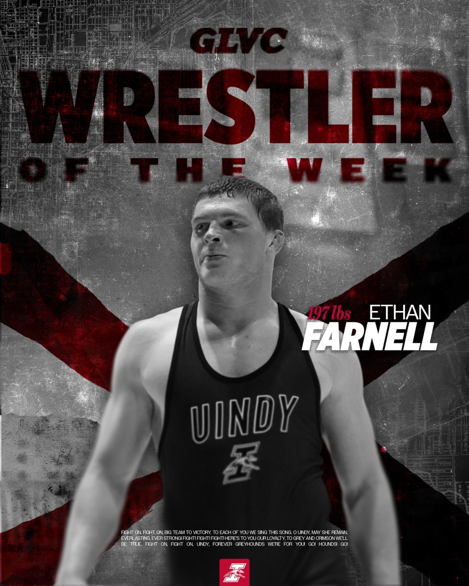 HE'S ONLY A FRESHMAN 😤

Ethan Farnell captures the final <a href="/GLVCsports/">Great Lakes Valley Conference</a> Wrestler of the Week Honors‼️

🔗athletics.uindy.edu/news/2026/2/4/…