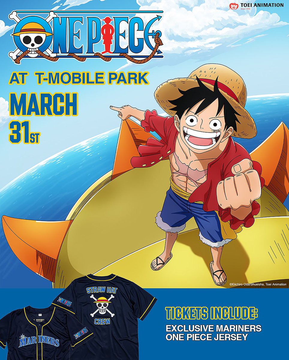 One Piece is collabing once again this time with the Seattle