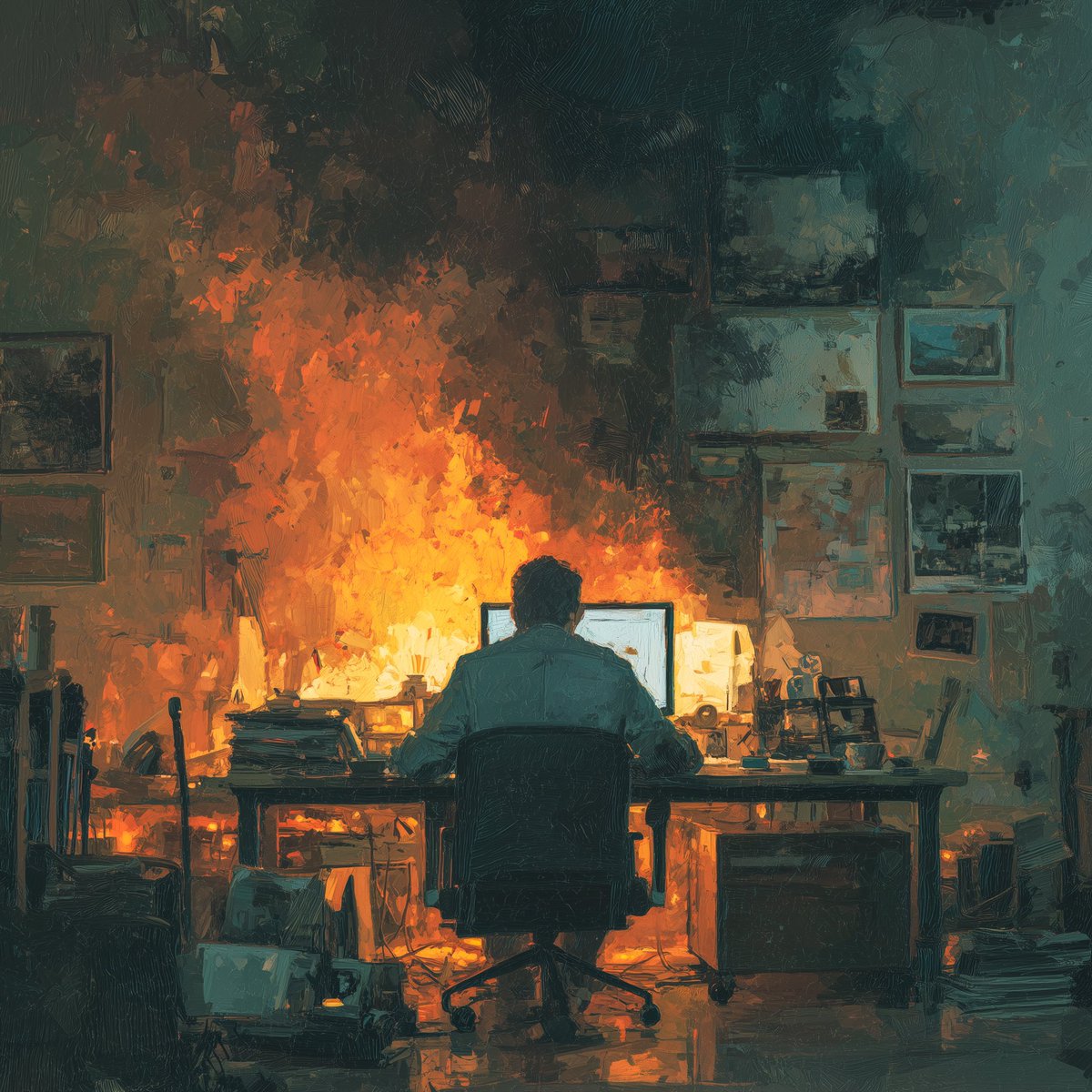 LucaPonsatoArt's tweet photo. all work and no play makes Jack a dull boy. https://t.co/MTLdMoWS0p
