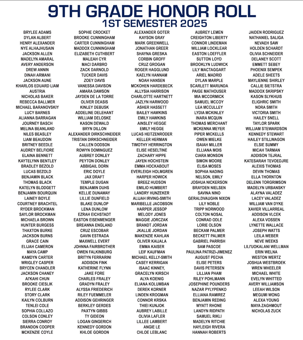 Way to go, Titans! Proud of our Class of 2029 for the hard work, commitment, and focus it takes to earn Honor Roll. Keep building great habits and chasing excellence. 💪📚